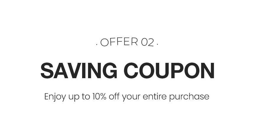 saving coupon